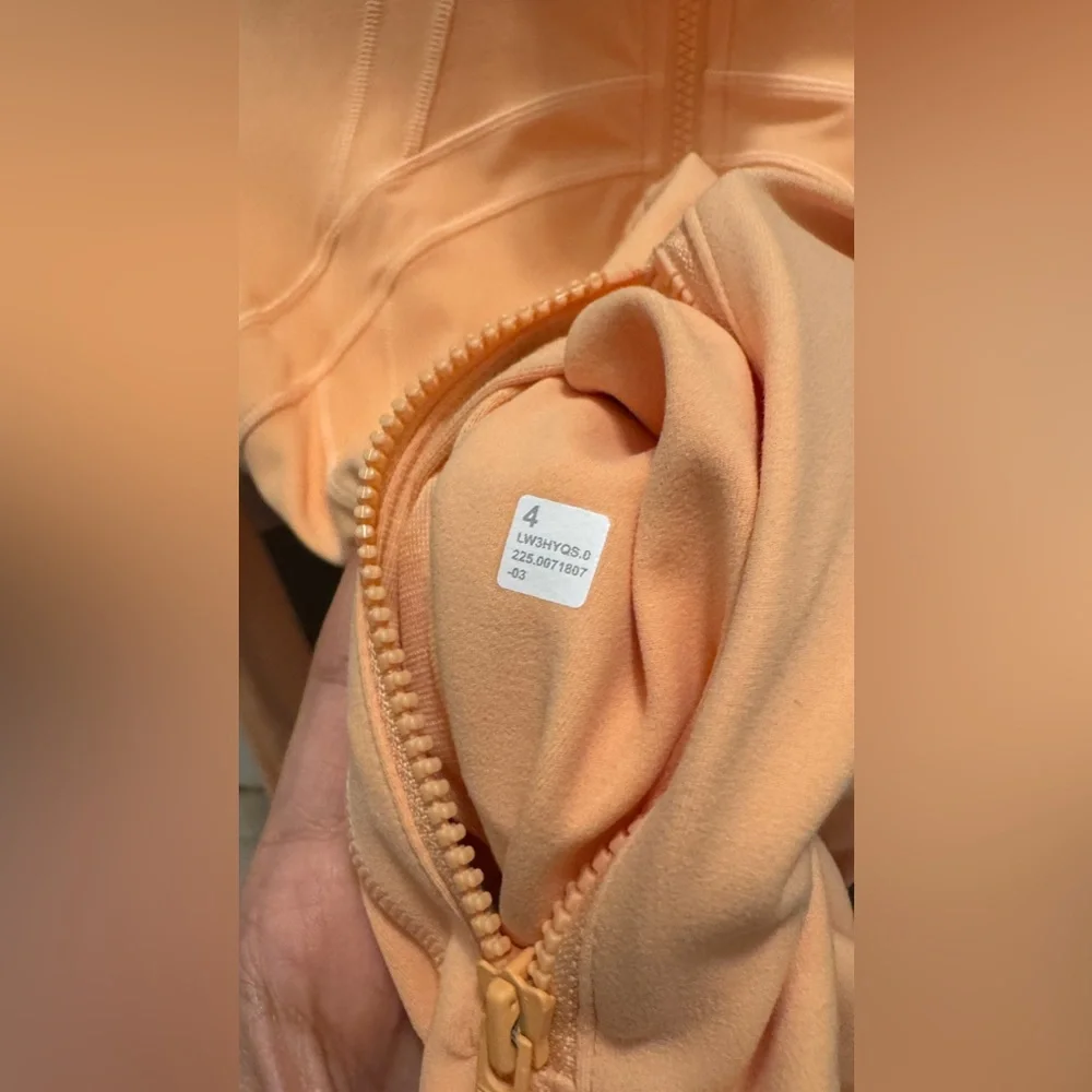 NWOT Define Cropped Jacket Nulu Rock Melon size 4 - Picture 6 of 6